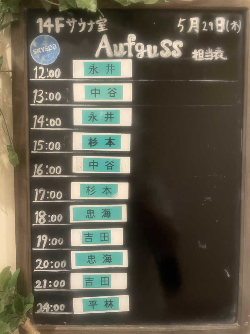 ベテランサウナーと呼ばれたい男🧖‍♂️さんのスカイスパYOKOHAMAのサ活写真