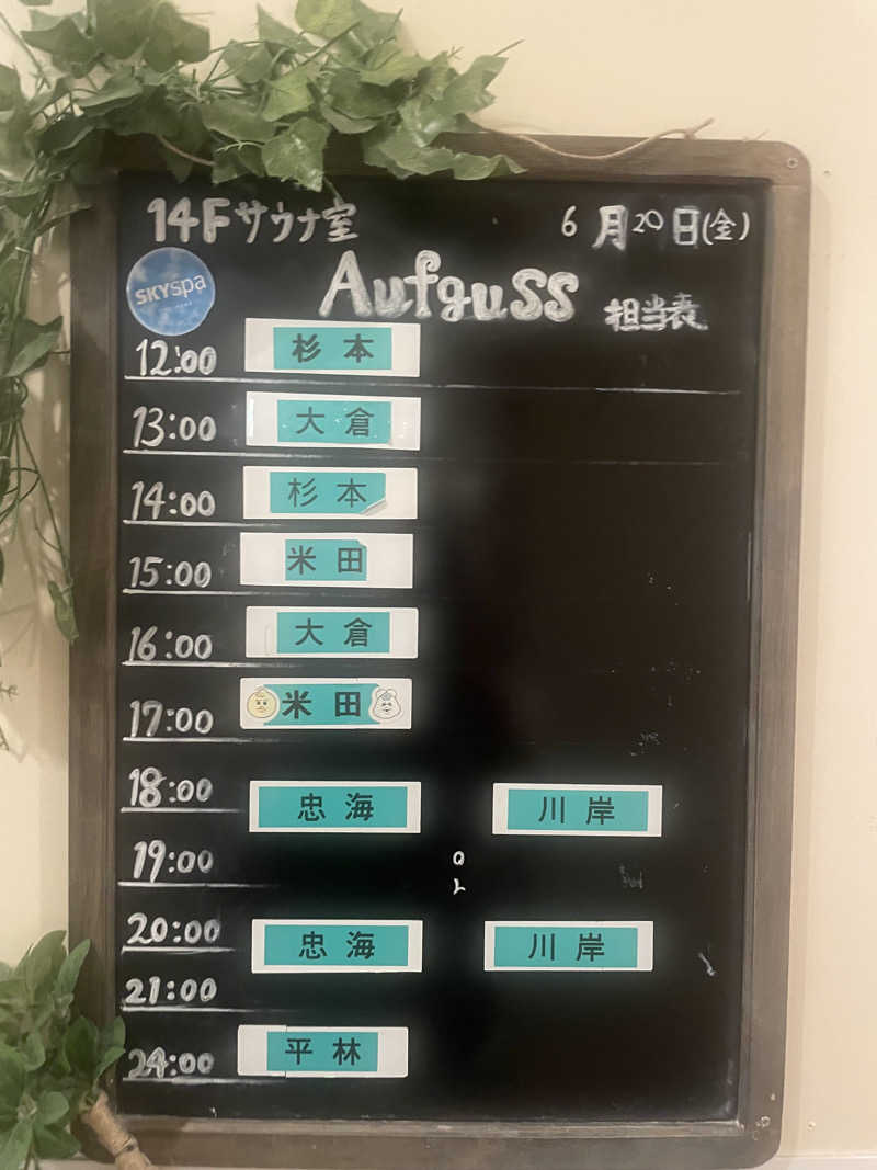 ベテランサウナーと呼ばれたい男🧖‍♂️さんのスカイスパYOKOHAMAのサ活写真