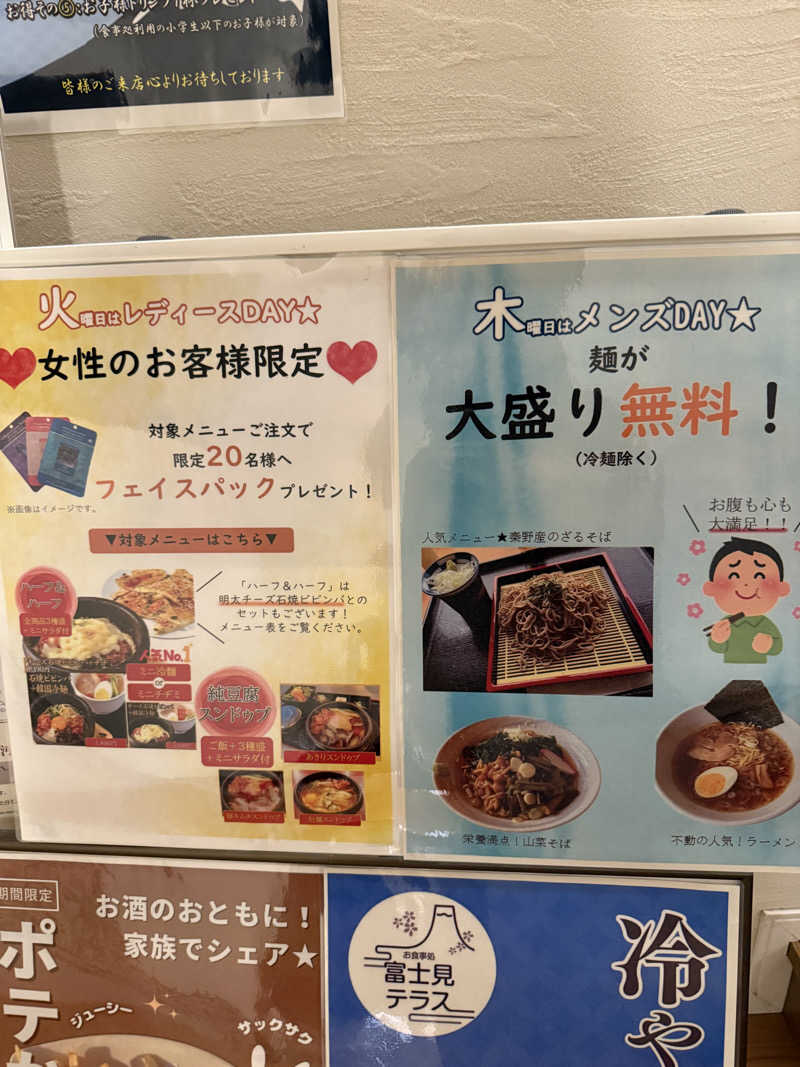 かのさんの名水はだの富士見の湯のサ活写真