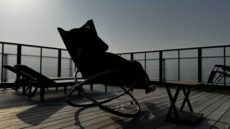 まき@京都モルックさんの海の見える絶景サウナのサ活写真