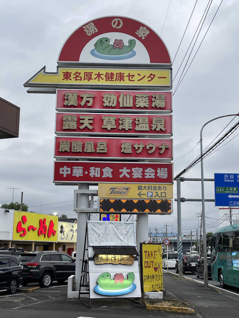 なみしゅん♨️さんの湯の泉 東名厚木健康センターのサ活写真