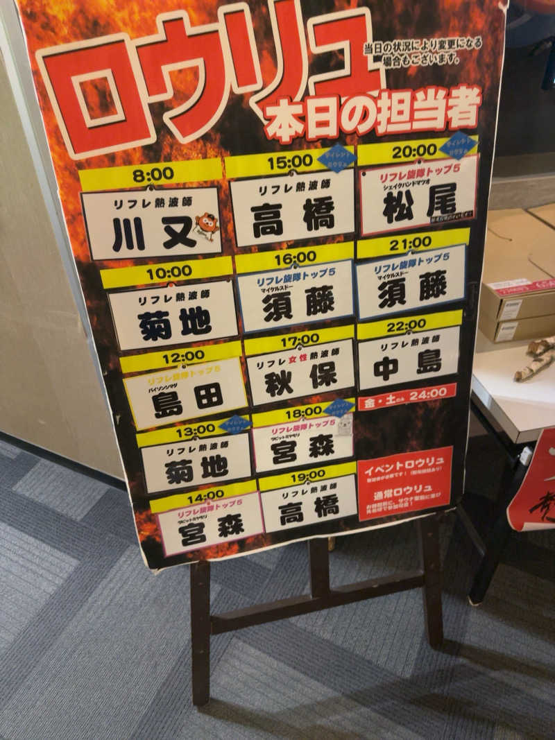 ハムさんのニコーリフレ SAPPOROのサ活写真