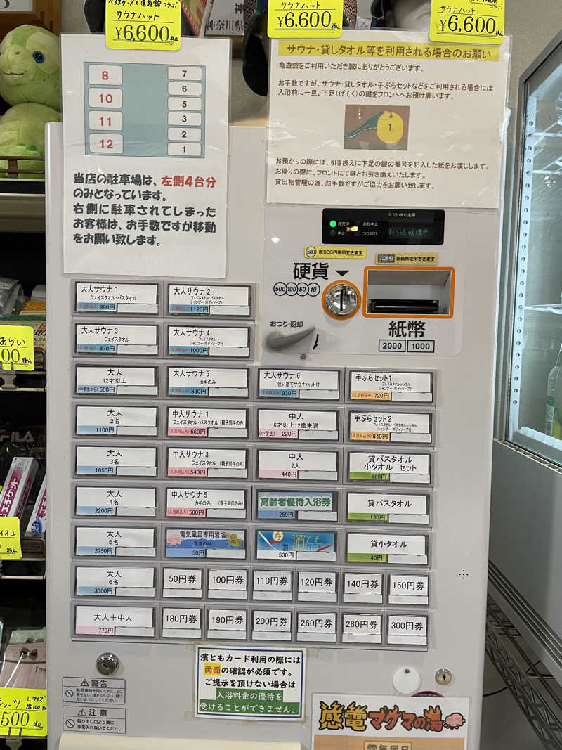 ヴイさんの亀遊舘のサ活写真