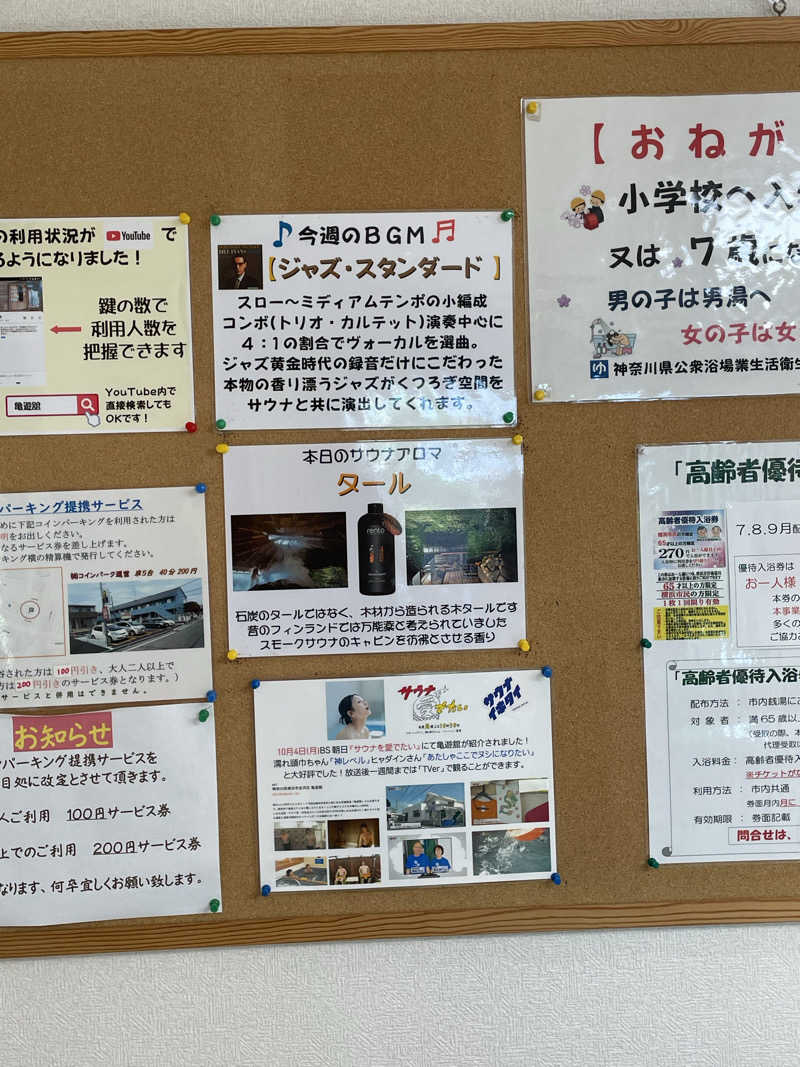 ヴイさんの亀遊舘のサ活写真