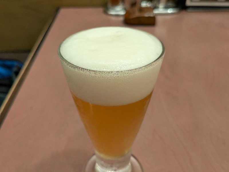 一口生ビール