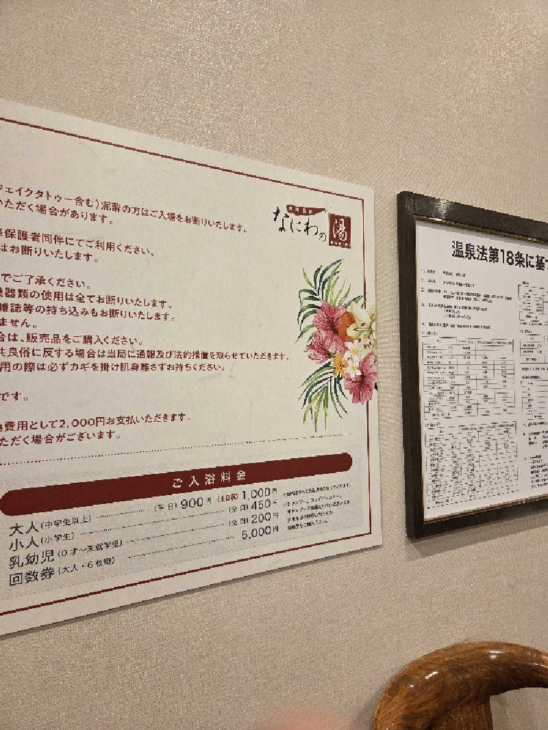 keiko.kさんの天然温泉 なにわの湯のサ活写真