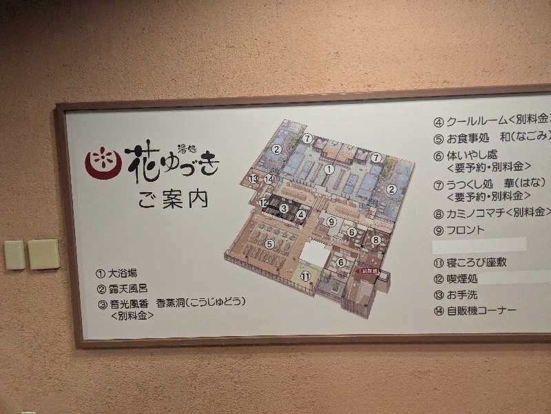 峠谷　司さんの湯処花ゆづきのサ活写真