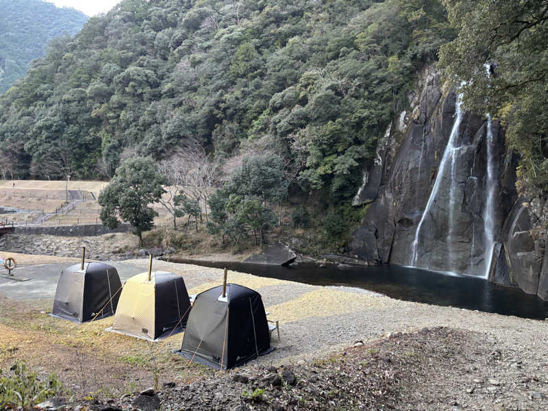 ゆずかずさんの飛雪の滝キャンプ場のサ活写真