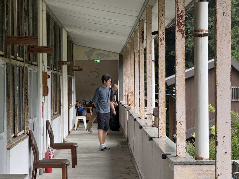 やまピー監督さんの山ノサウナ 廃校を貸切でのサ活写真