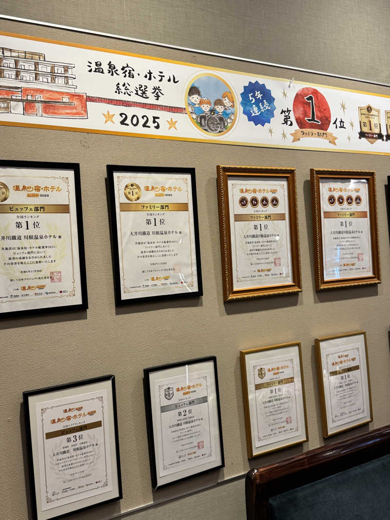 大喜びさんの大井川鐵道 川根温泉ホテルのサ活写真