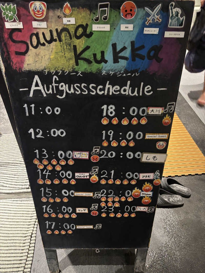 ミディアム・ザ・翔くんさんの花園温泉 sauna kukkaのサ活写真