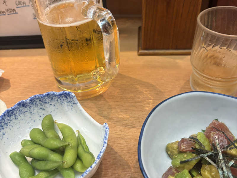 生ビールと色々