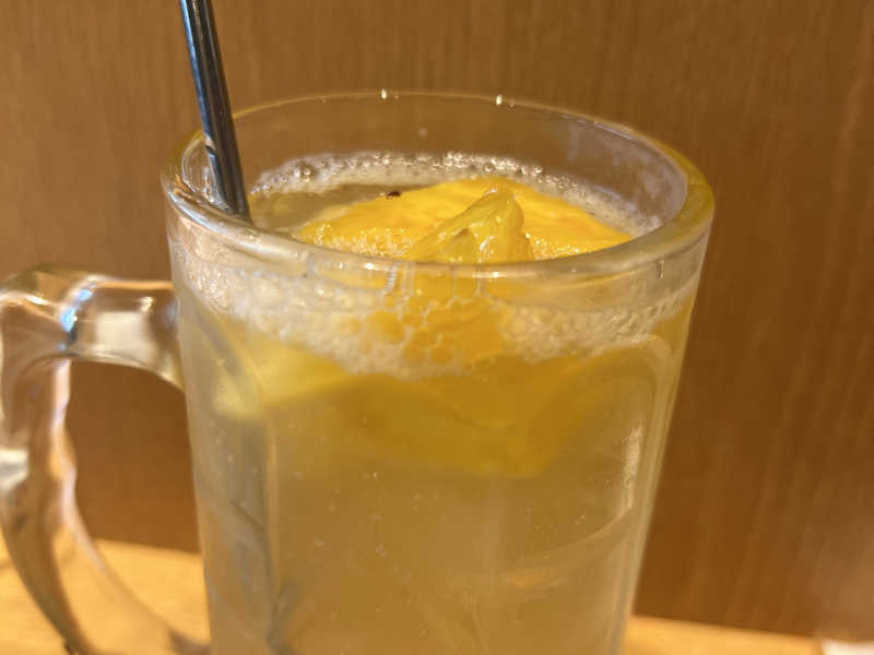 自家製パインスカッシュ