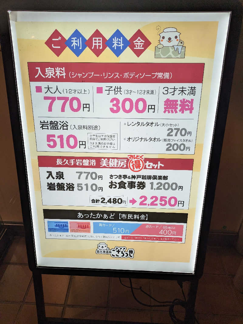 kekechanさんの長久手温泉 ござらっせのサ活写真