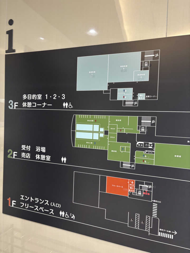 らむさんの町田市立室内プール「町田桜の湯」のサ活写真