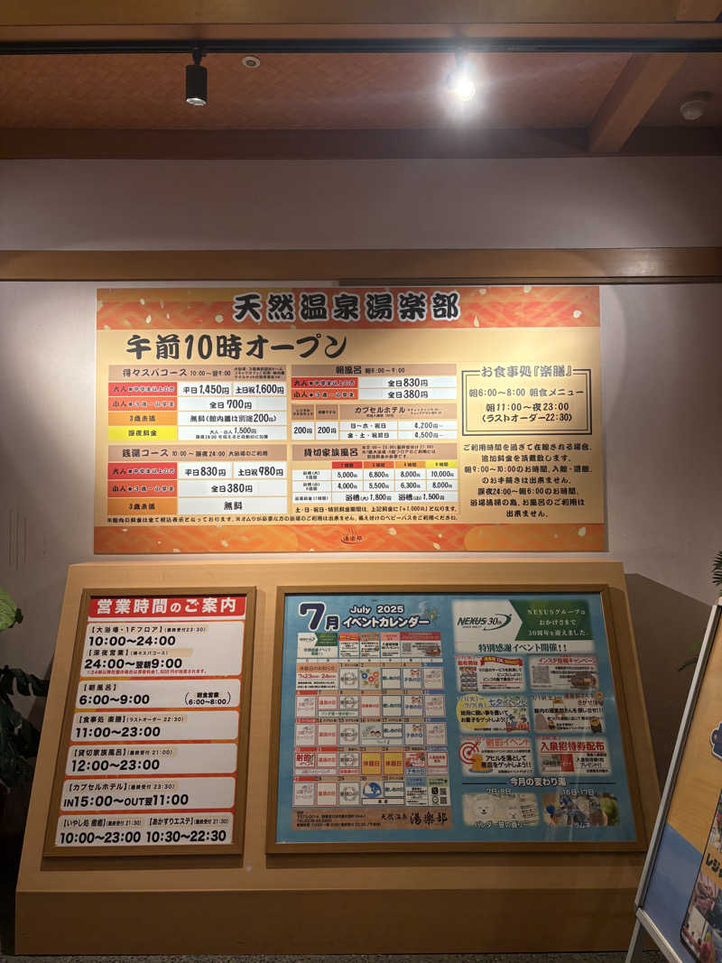 らむさんの天然温泉 ゆらぶ桐生店のサ活写真