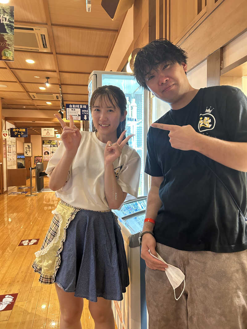 スタッフ&熱波師　やまちゃんさんの林檎の湯屋 おぶ～のサ活写真
