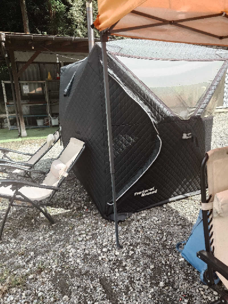 あーるびぃさんのミロクキャンプ場 関東 神奈川 川サウナ テントサウナのサ活写真