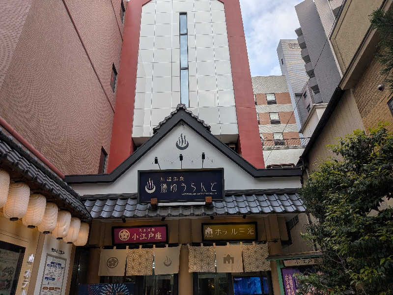 のりさんの川越湯遊ランド ホテル三光のサ活写真