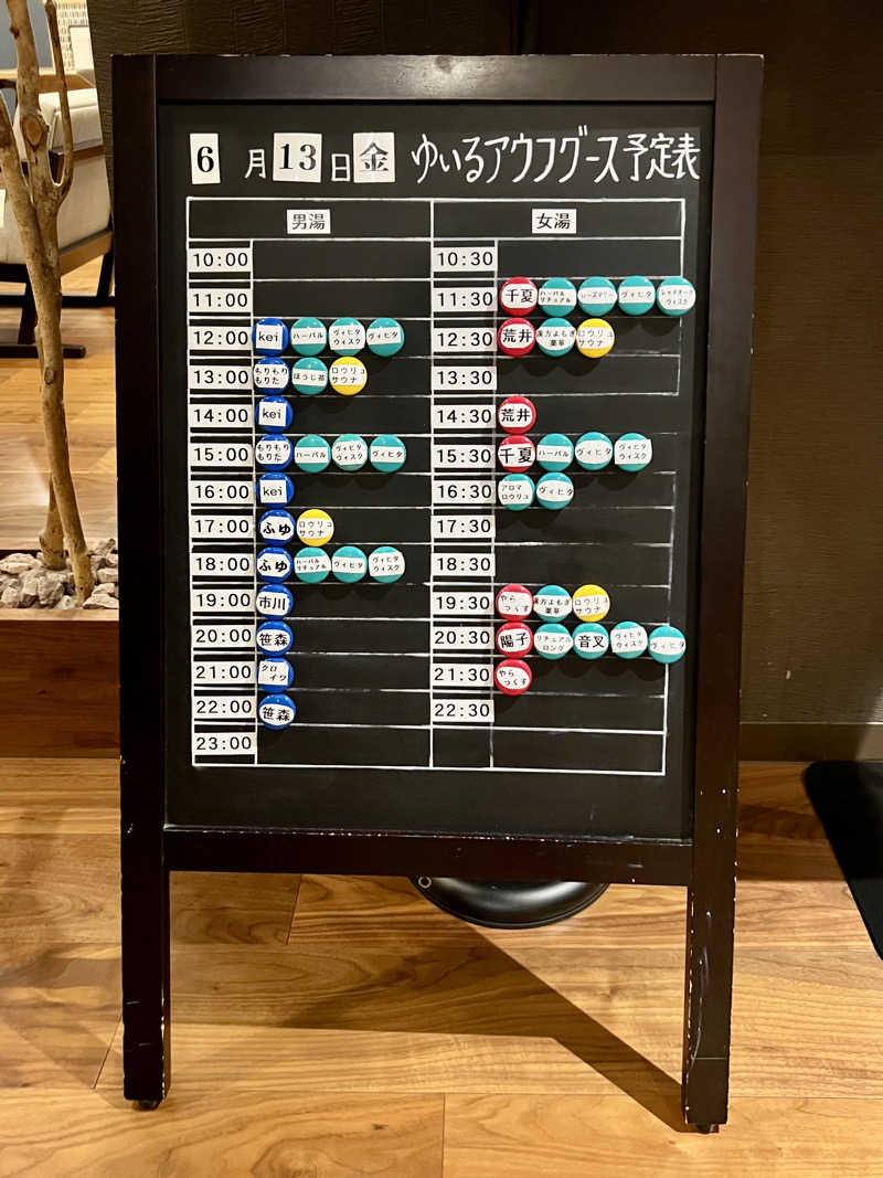 Somedayさんの朝日湯源泉ゆいるのサ活写真