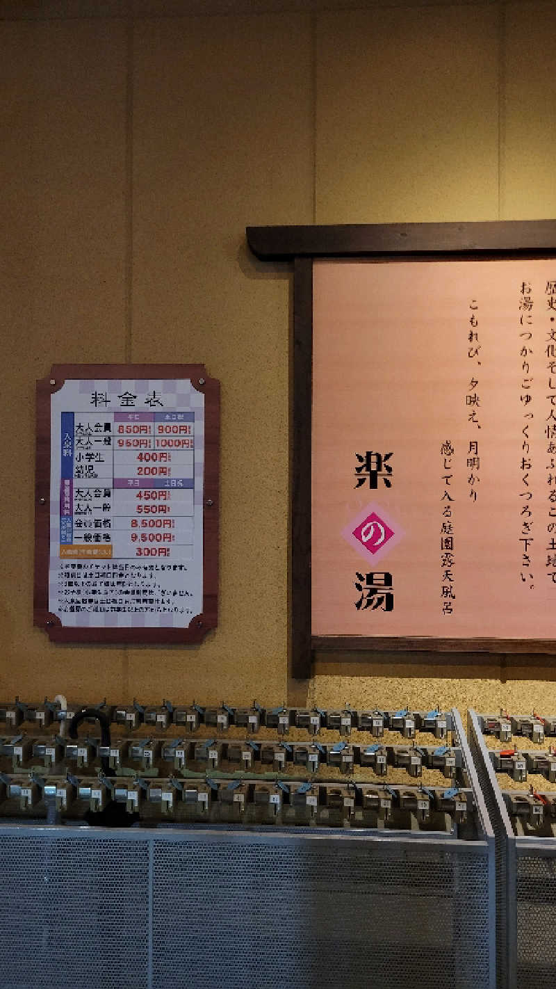 ブサメン虫男(むしお)さんのおかざき楽の湯のサ活写真