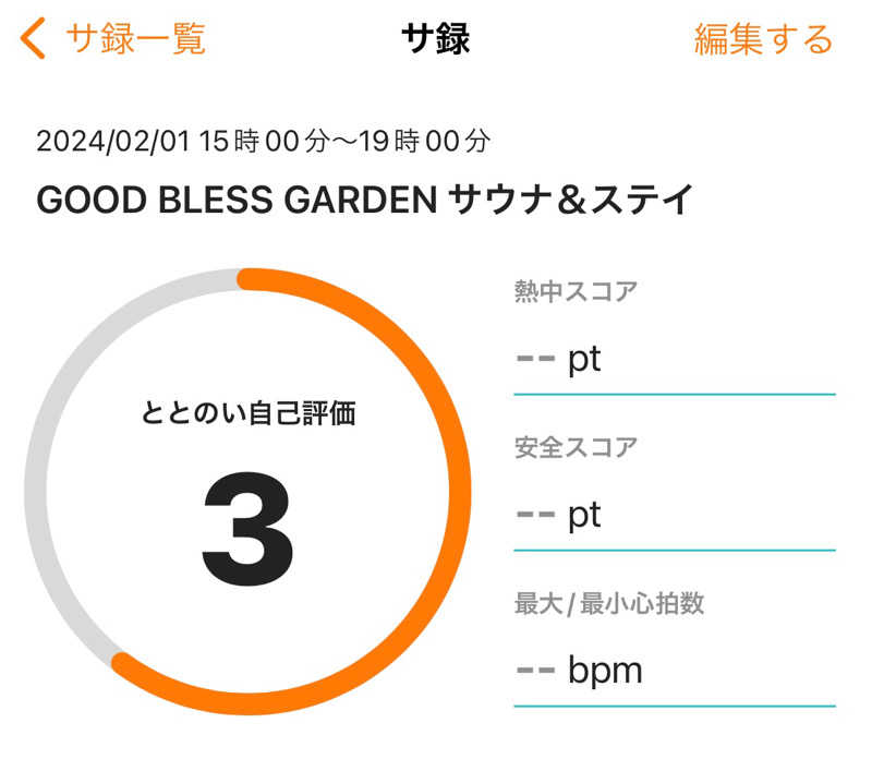 サダサウさんのGOOD BLESS GARDENのサ活写真