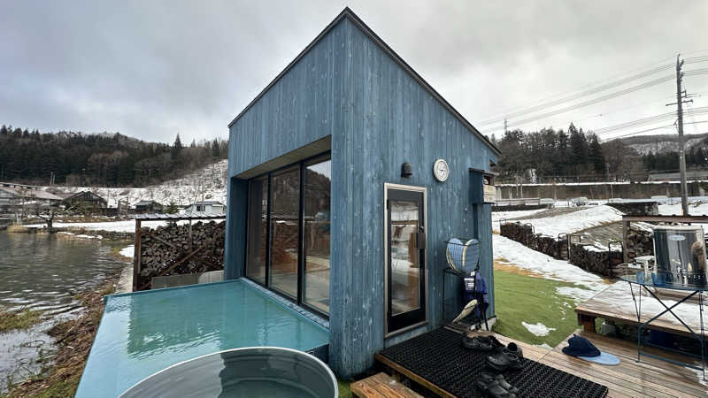 まる :ジム代表/理学療法士【長野市】さんのHAKUBA ZEKKEI SAUNA -ao-のサ活写真