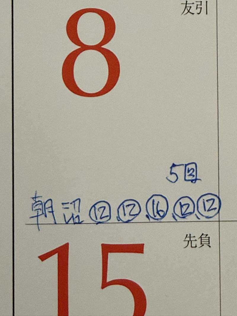 色黒masterさんの沼館温泉会館のサ活写真