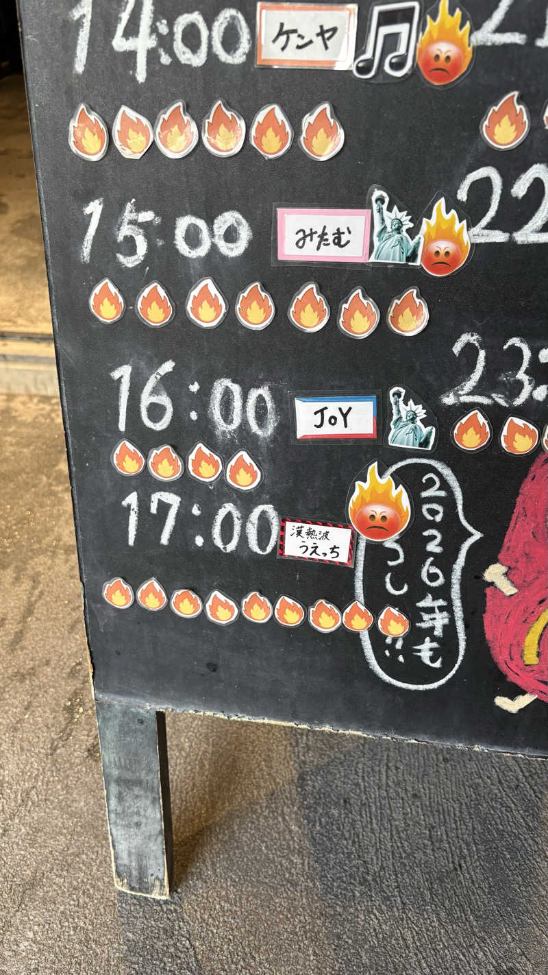 カクタス　GSS所属熱波師&スタッフさんの花園温泉 sauna kukkaのサ活写真