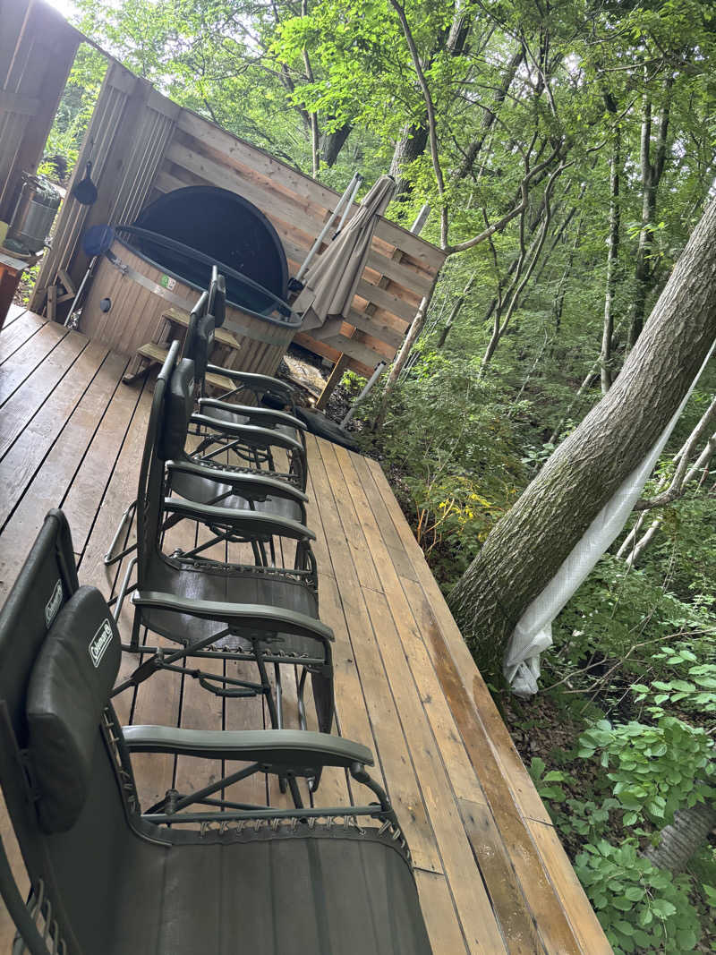 ゆきひろさんの軽井沢プライベートアウトドアサウナkaveriのサ活写真