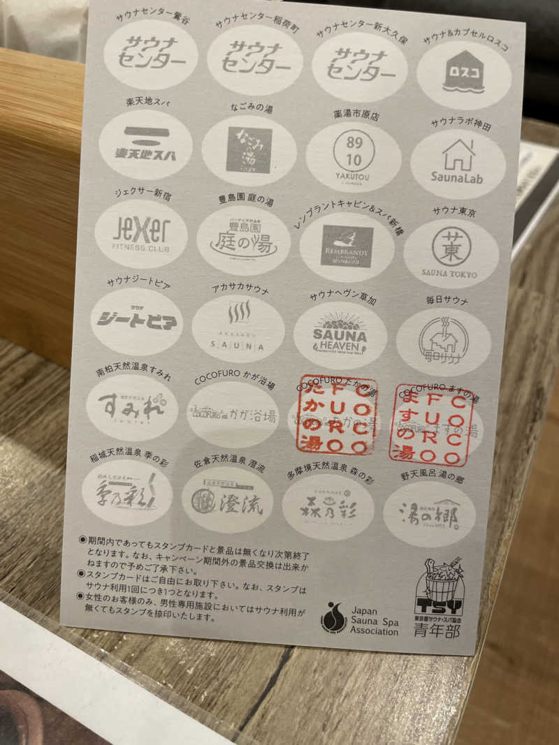 yoshinoriさんのCOCOFURO ますの湯のサ活写真