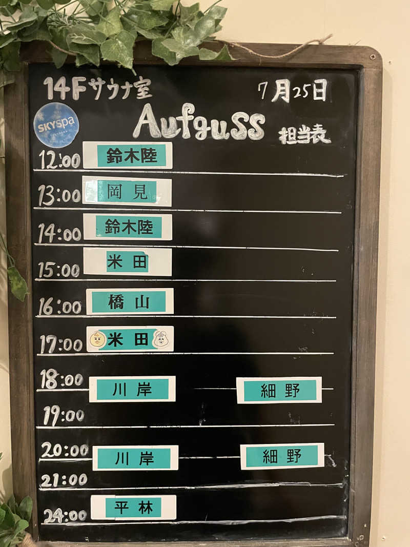 yoshinoriさんのスカイスパYOKOHAMAのサ活写真