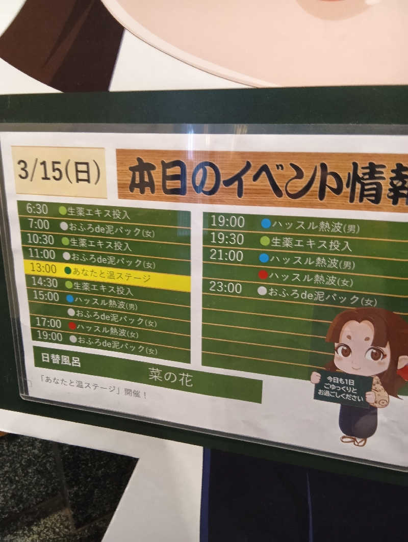 キングゼロさんの天然温泉 満天の湯のサ活写真