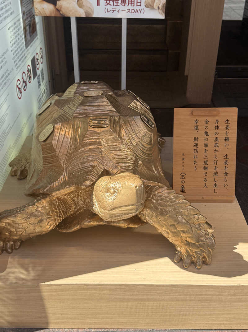 TAさんの生姜サウナ 金の亀のサ活写真