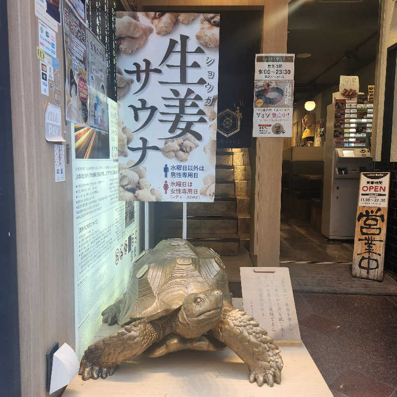 k_o_r_さんの生姜サウナ 金の亀のサ活写真