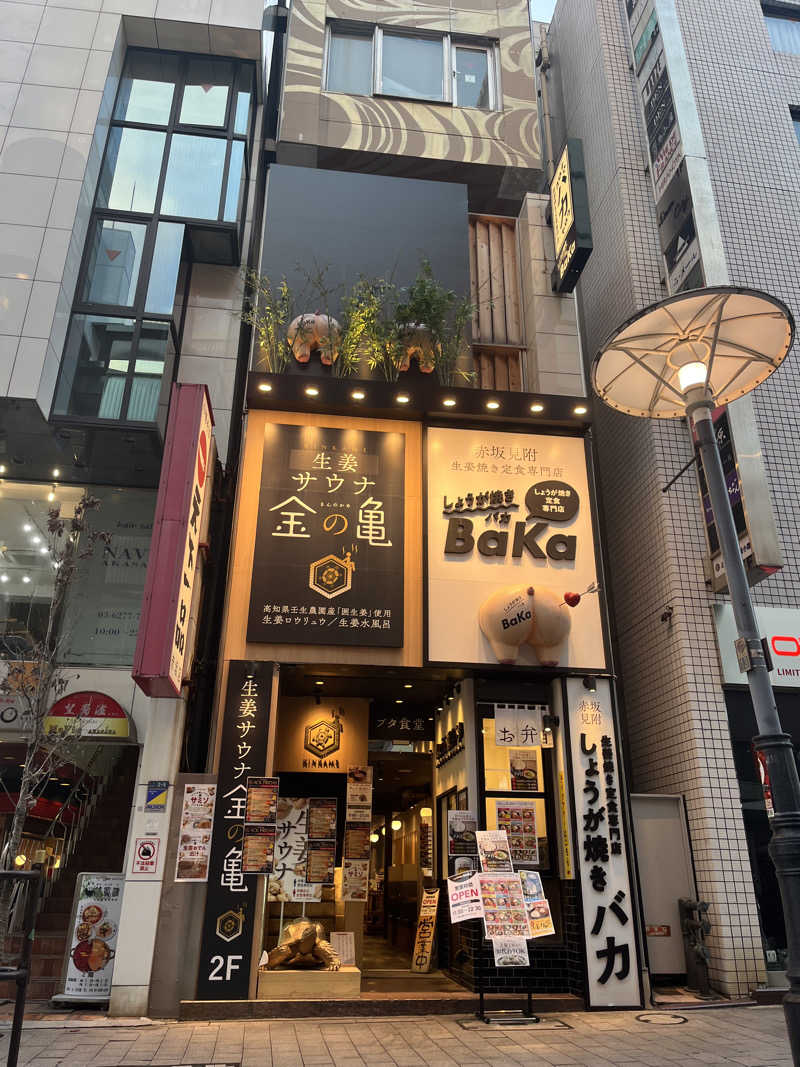 しょみさんの生姜サウナ 金の亀のサ活写真