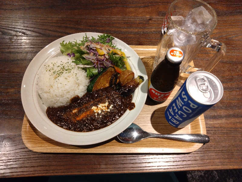 川野智也さんのおふろcafé かりんの湯のサ活写真