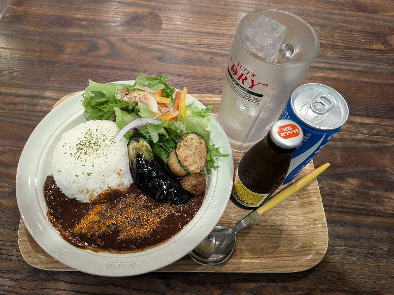 川野智也さんのおふろcafé かりんの湯のサ活写真