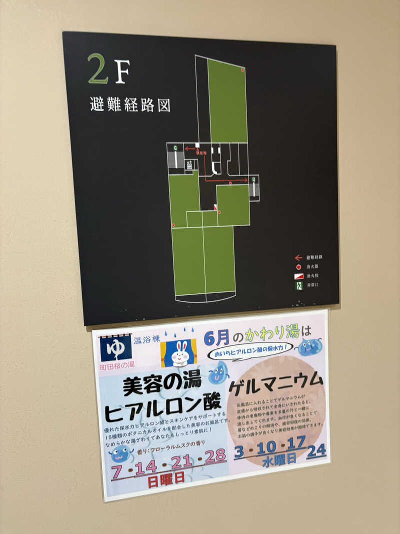 kanetama('ω')さんの町田桜の湯のサ活写真