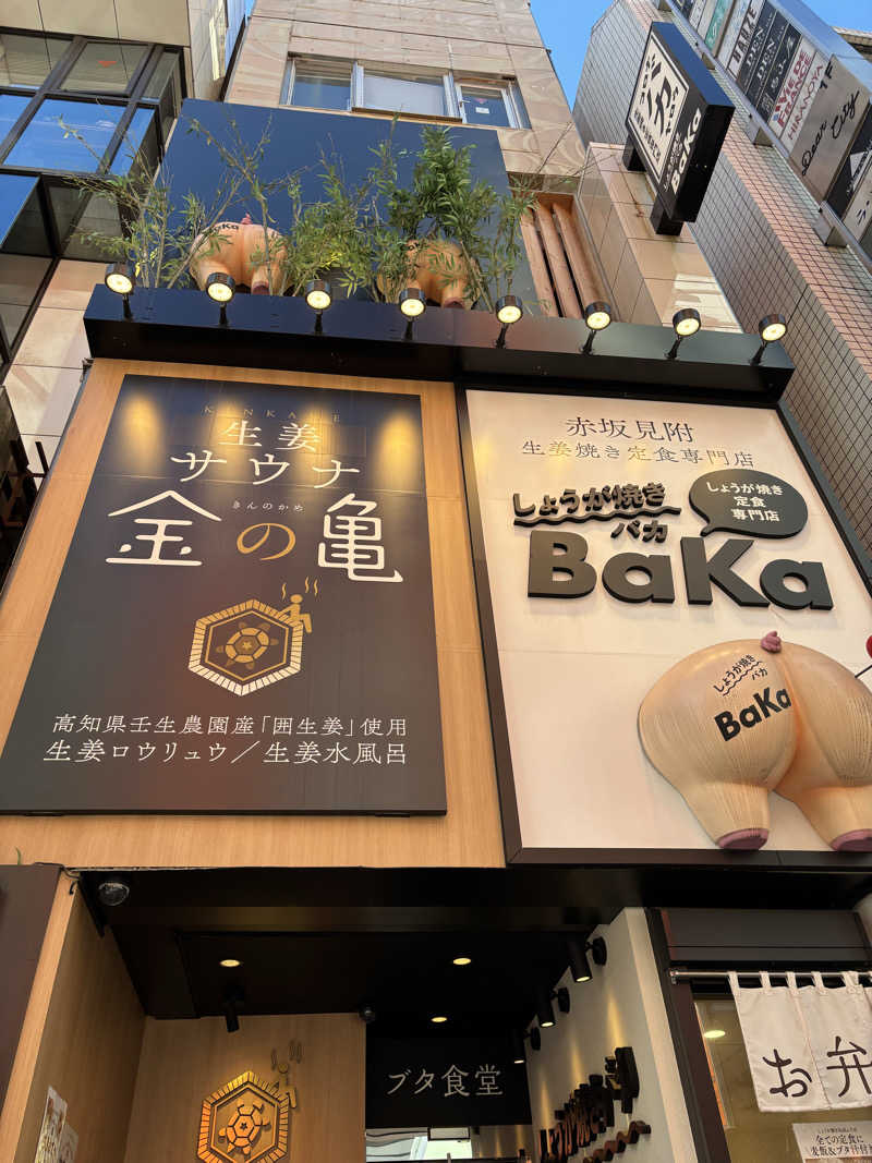 Fさんの生姜サウナ 金の亀のサ活写真