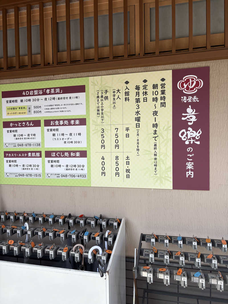 闇イキリイザビーさんの湯屋敷孝楽のサ活写真