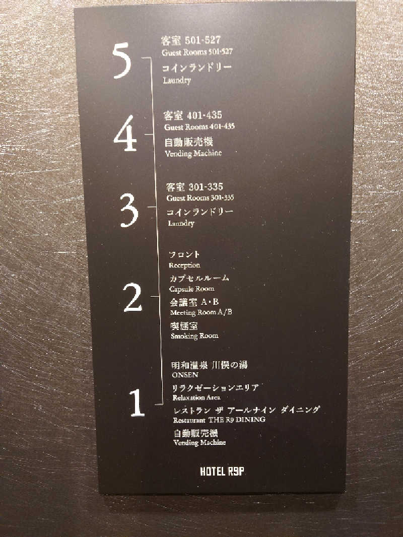 田舎のジャイアンさんのHOTEL R9 Premium 川俣駅前「明和温泉 川俣の湯」のサ活写真