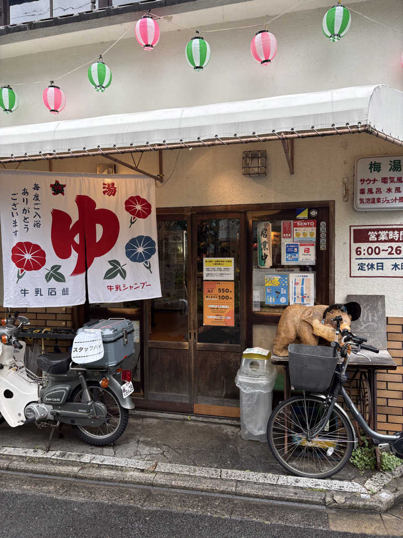 たけおさんのサウナの梅湯のサ活写真