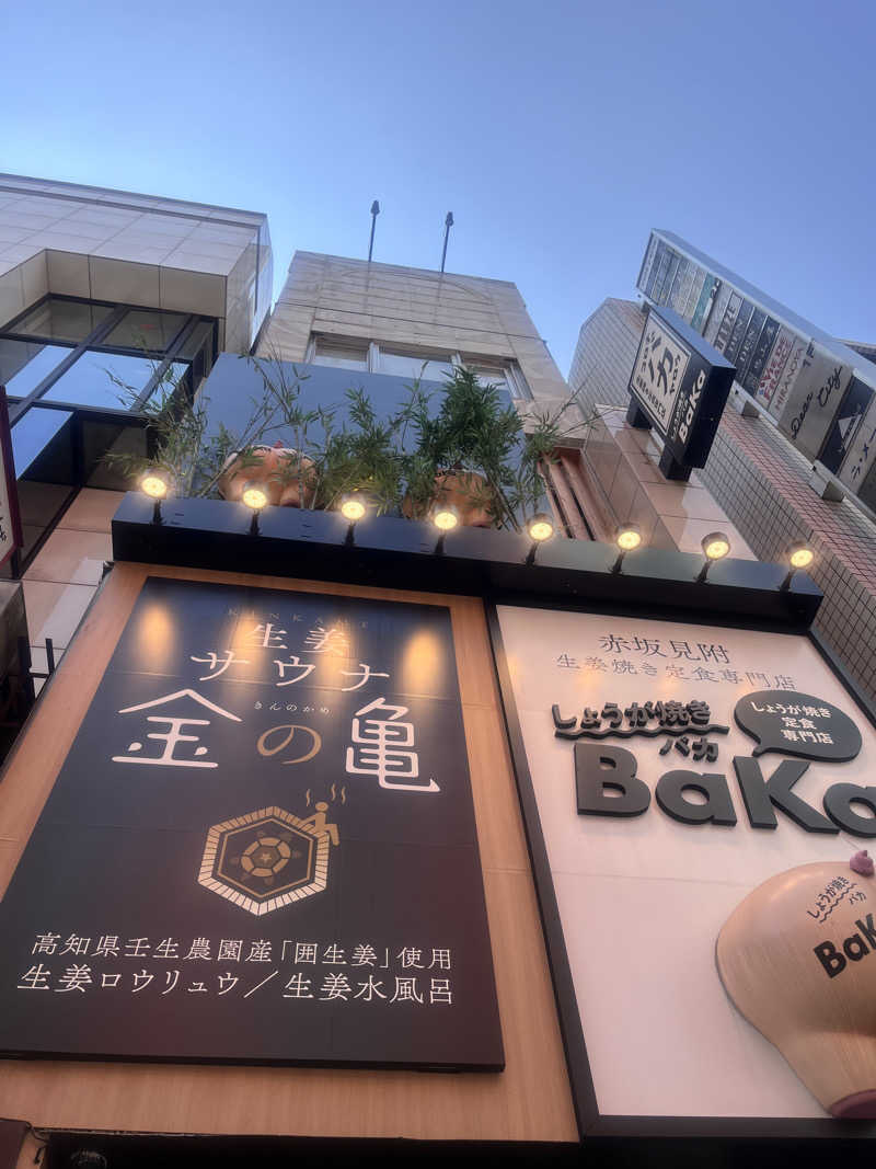 井上諒介さんの生姜サウナ 金の亀のサ活写真