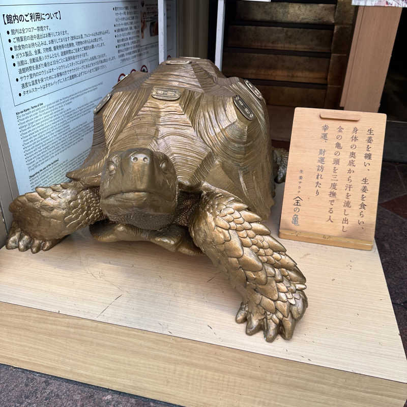 🌙.*· たままさんの生姜サウナ 金の亀のサ活写真