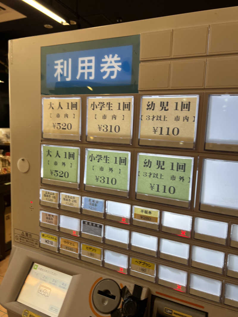 こーのさんの国民宿舎 ボルベリアダグリ 岬の湯のサ活写真