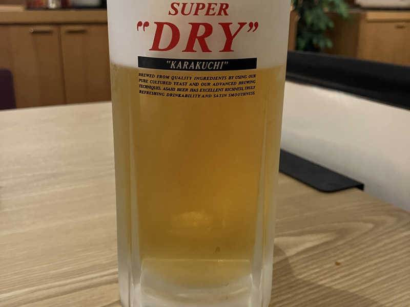 生ビール　大