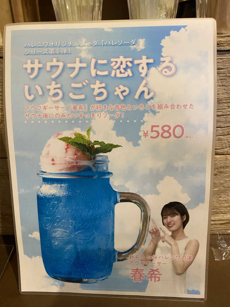 マッキーさんのおふろcafé ハレニワの湯のサ活写真