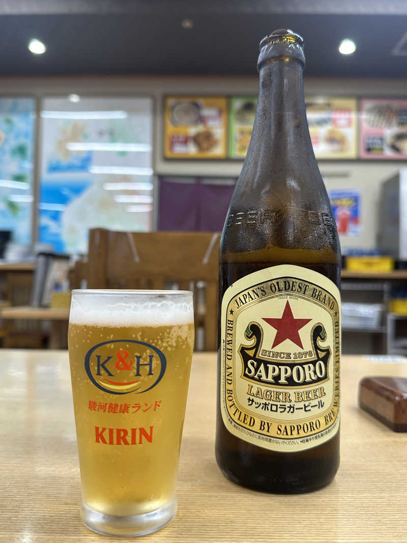 砂漠でカンパイさんの駿河健康ランドのサ活写真