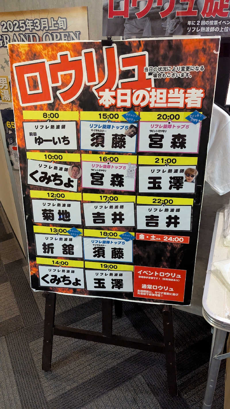 釣り好きサウナーさんのニコーリフレ SAPPOROのサ活写真